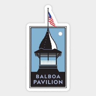 Balboa Pavilion Sticker